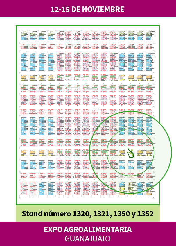 Cedisa - Mapa del Stand en Expo Agroalimentaria